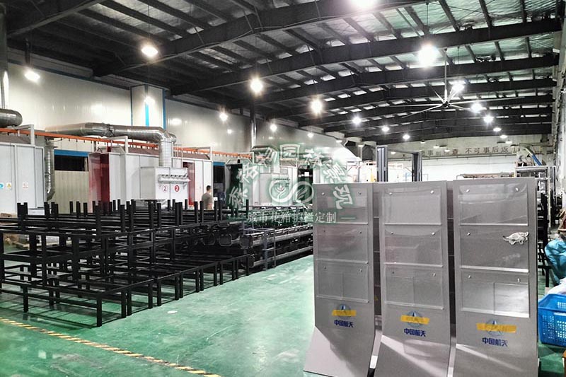 鈑金件噴塑生產線