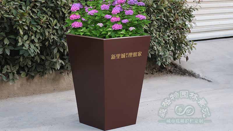 售樓中心不銹鋼花箱