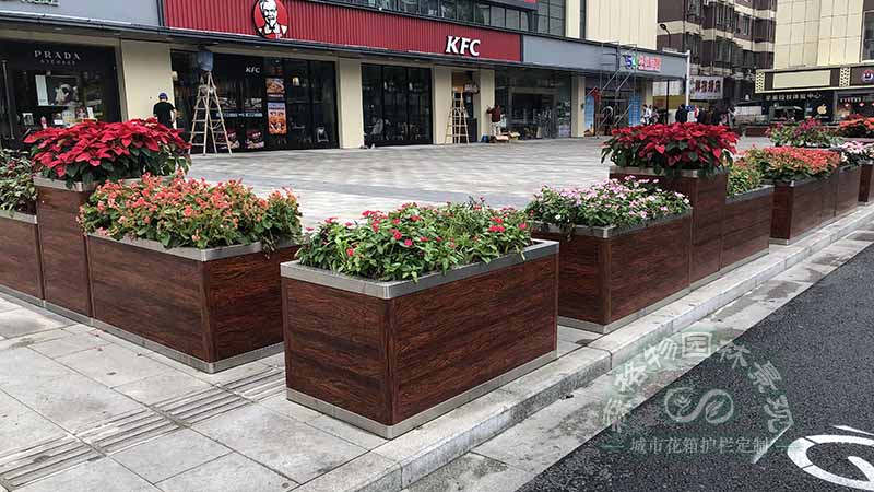 道路不銹鋼道路花箱