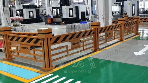 車間工廠休息區綠植花架花箱隔斷