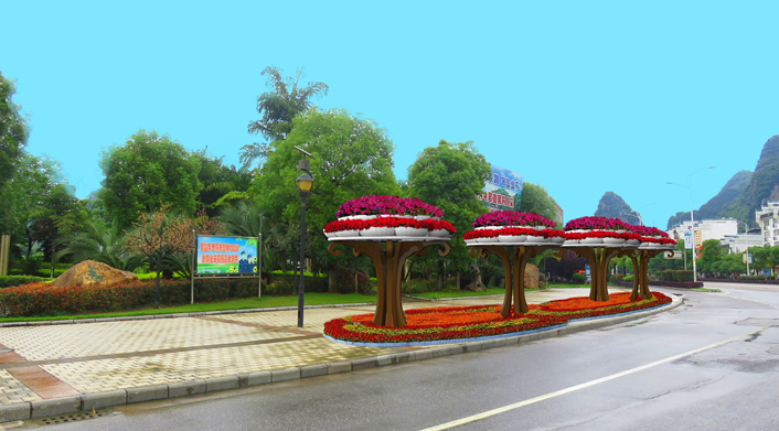 鐵藝花架如何保養