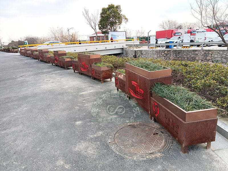 什么是耐候鋼花箱