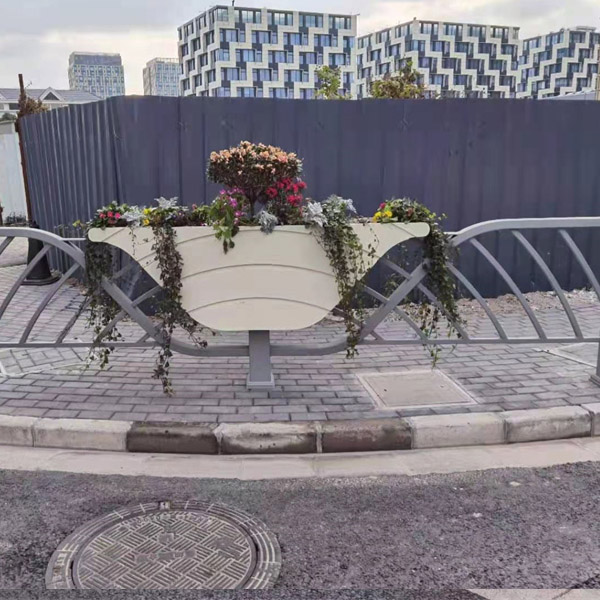 景德鎮歐式護欄玻璃鋼組合花箱