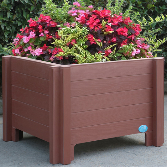 方形公園PVC花箱