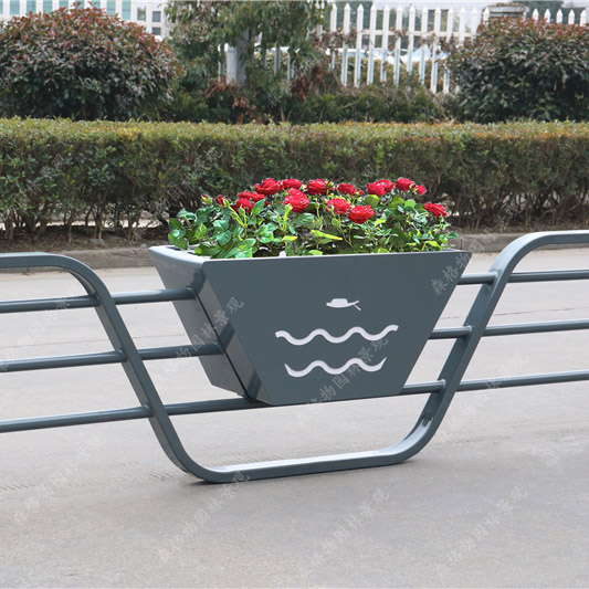 景德鎮乘風破浪護欄鈑金花箱