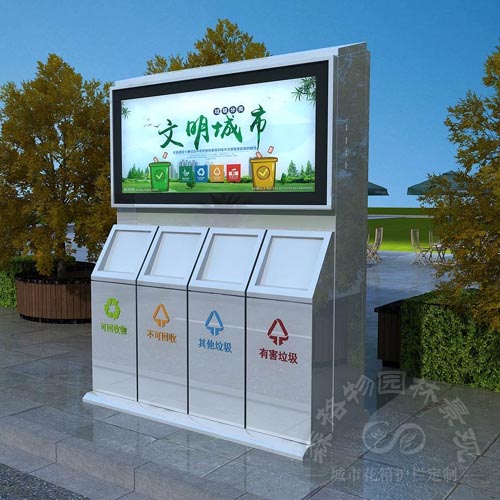 景德鎮換畫燈箱垃圾箱