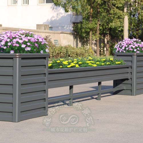 景德鎮馬槽柵欄鋁合金花箱
