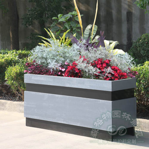 嘉興pvc橋梁高架花箱