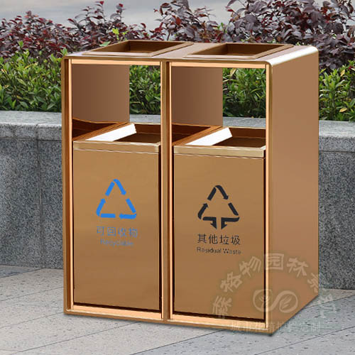 嘉興電鍍不銹鋼環(huán)衛(wèi)垃圾箱