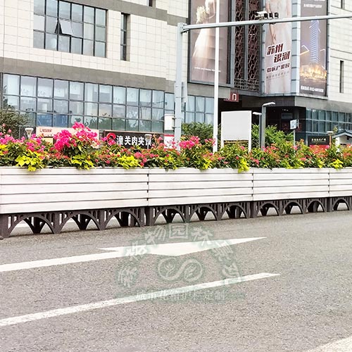PVC花箱隔離護欄