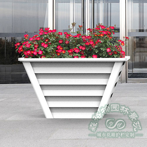 敞口梯形鋁合金花箱