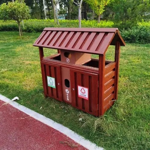 河南房子型鋁合金垃圾箱