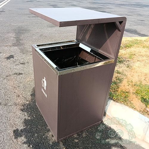 廣西現代簡約單分類垃圾箱