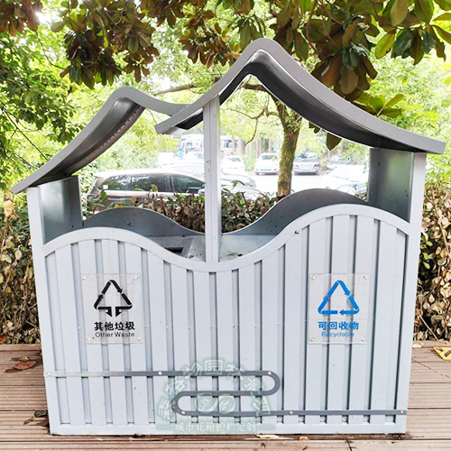 湖北房子型戶外垃圾箱