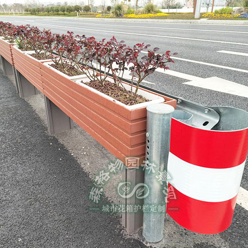 河北市政道路PVC花箱護欄