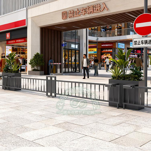 河北可伸縮花箱護欄