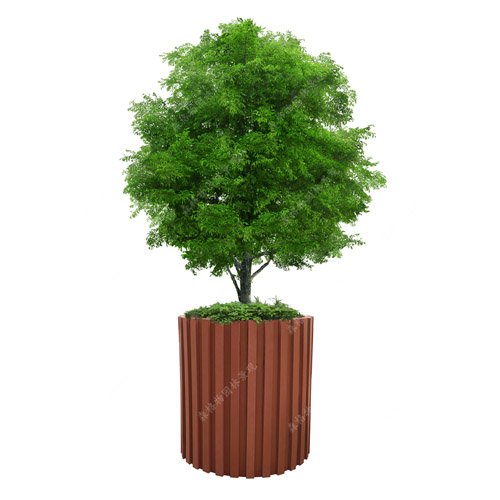 圓形鋁合金樹圍花箱