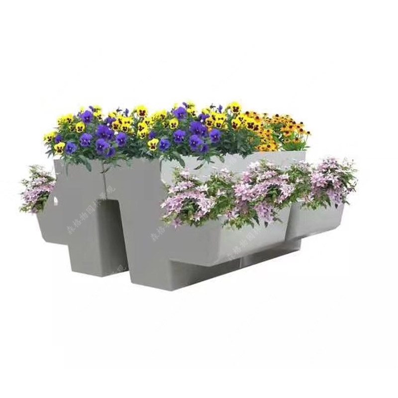 護欄馬鞍PP花盆花箱