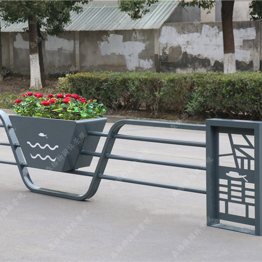 乘風破浪護欄鈑金花箱