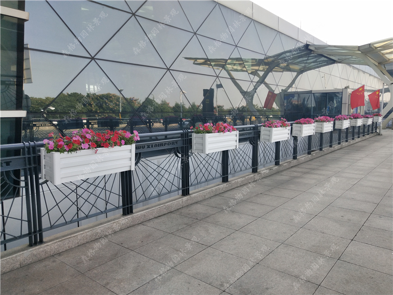 江蘇無錫機場花箱案例