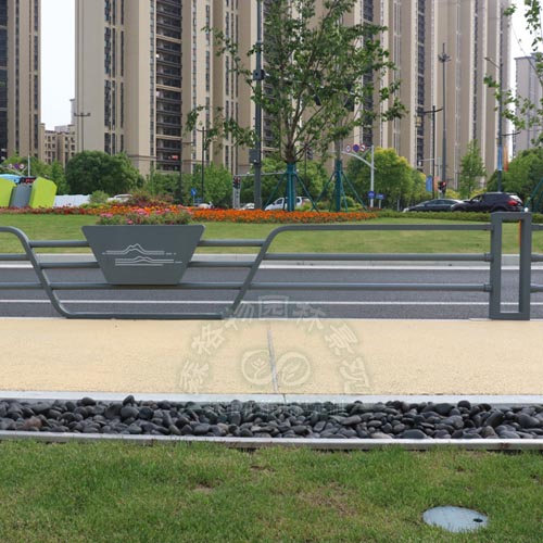 市政船形花箱護欄