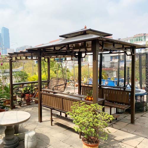 鋁合金葡萄架涼亭