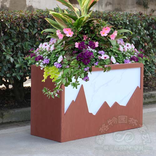 大理石紋保溫花箱