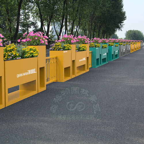 道路中央隔離花箱護欄