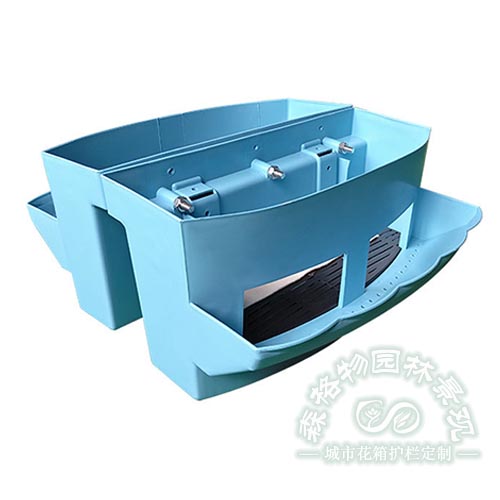 橋梁馬鞍式懸掛花箱花盆