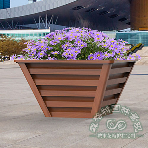 敞口梯形鋁合金花箱