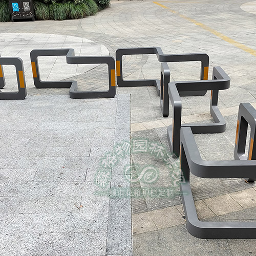 人行道隔離欄步行街人車分流車檔