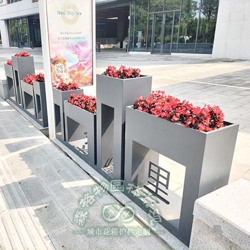 金屬高低四組合花箱