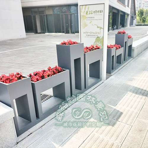 金屬高低四組合花箱