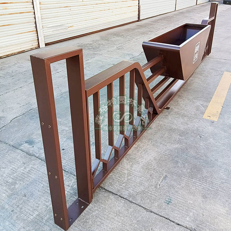 商業街船型花箱護欄