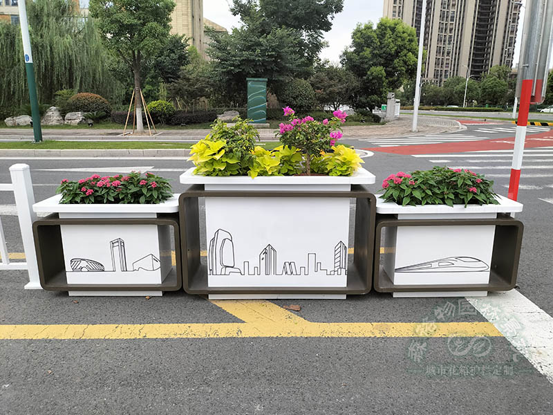 廣西舉辦大型體育賽事亞運會，道路花箱對提升城市形象的幫助