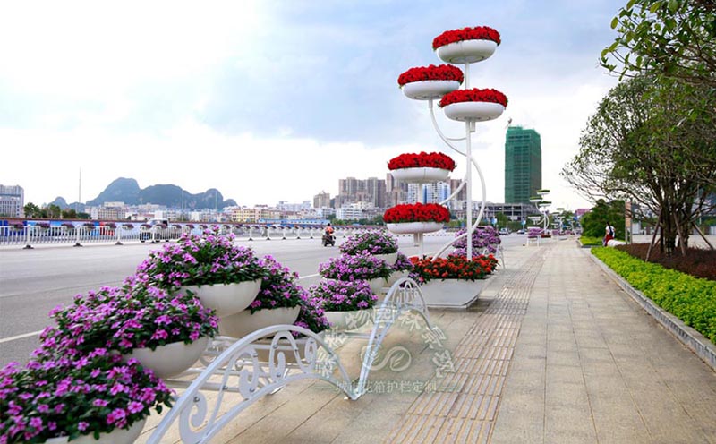 花箱、花架、花盆的施工需要注意哪些事項