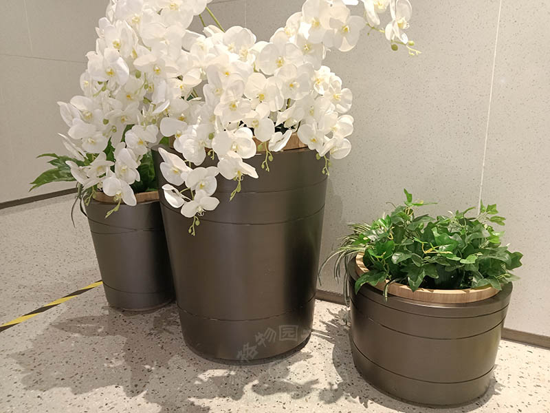 成品不銹鋼花箱